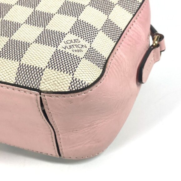 LOUIS VUITTON Pink Damier Shoulder Bag - Picture 6 of 16